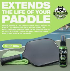 Bear Naked Pickleball paddle cleaner